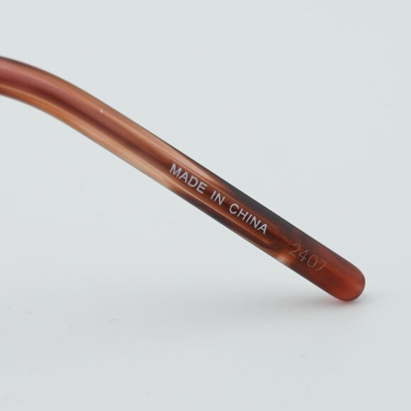 Longchamp LO2726 602 Eyeglasses Red Horn 54mm Square Frame main image 2